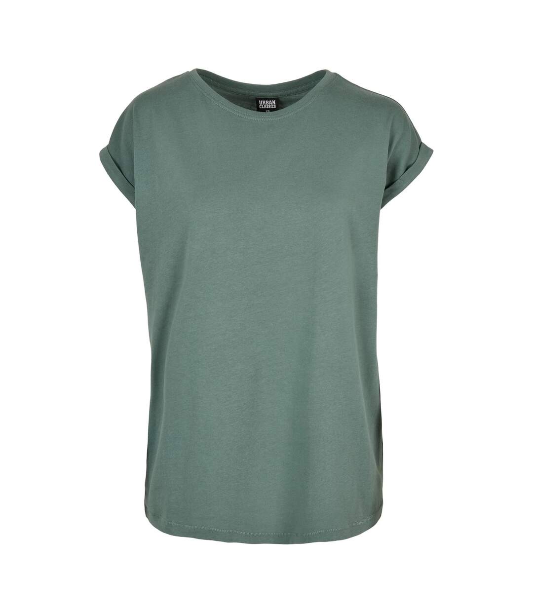 T-shirts Femme Blanc Vert Urban Classics-4