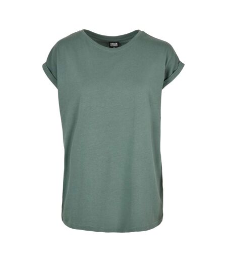 T-shirts Femme Blanc Vert Urban Classics