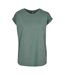 T-shirts Femme Blanc Vert Urban Classics-4