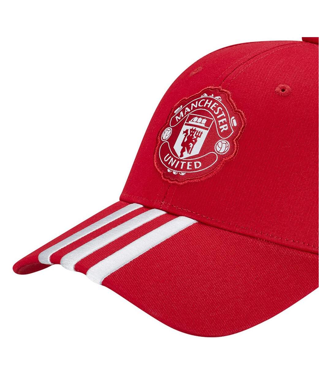 Casquette De Baseball Motif/style Manchester United Fc Enfant Rouge Adidas-4