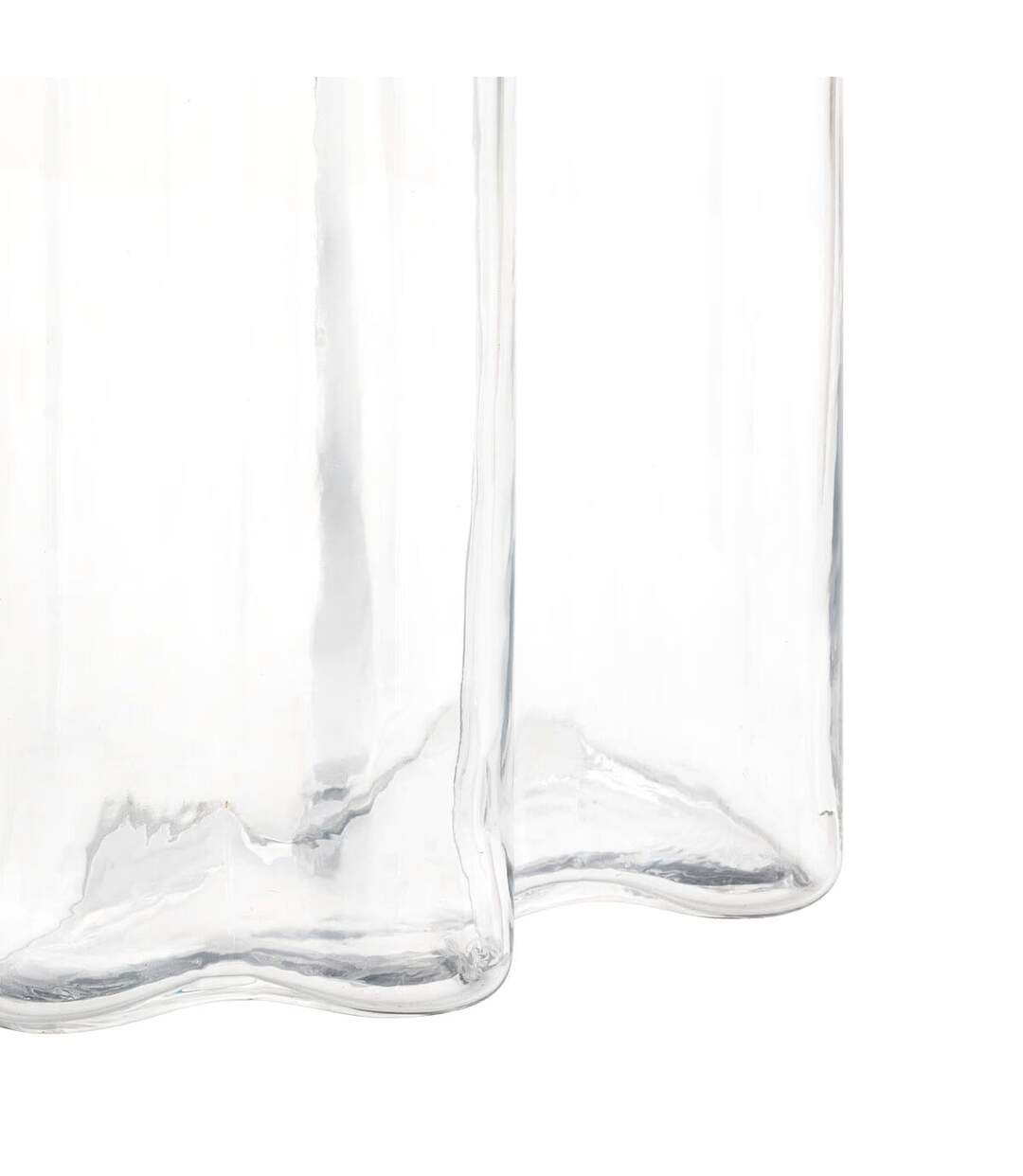 Vase Vague en Verre Kade 25cm Transparent-3