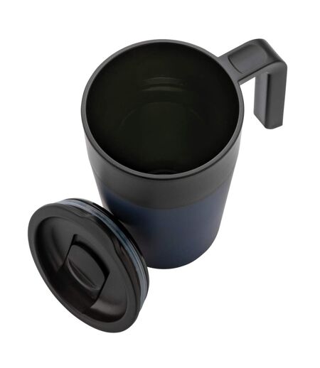 Recycled polypropylene stainless steel travel mug one size navy XD Collection