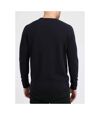Bewley & Ritch Mens Smiler Knitted Sweatshirt (Navy)