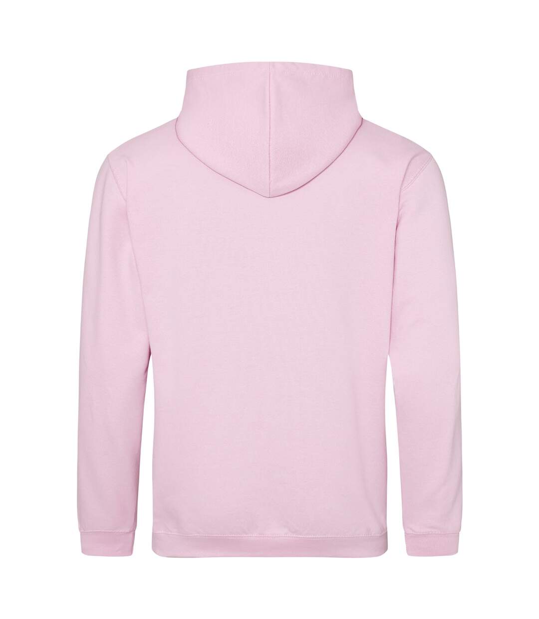 Unisex Adult College Hoodie Baby Pink Awdis-2