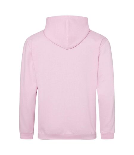 Unisex Adult College Hoodie Baby Pink Awdis