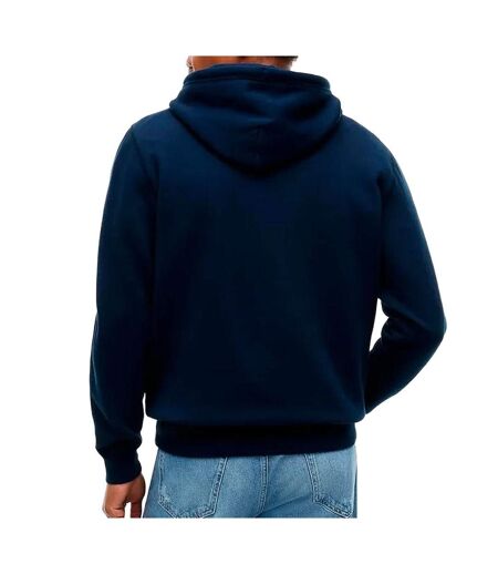 Sweat marine homme tommy hilfiger badge dm0dm