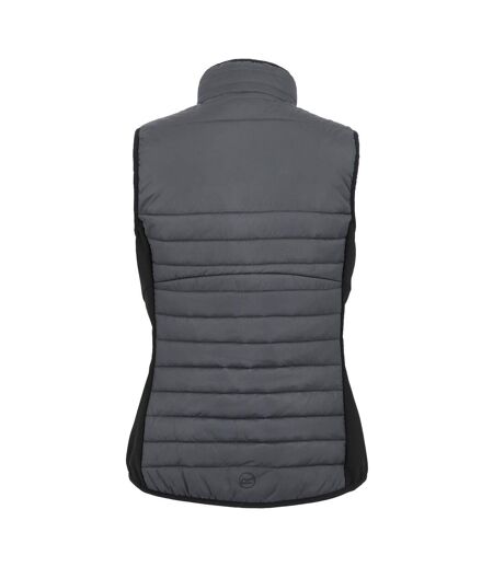 Veste sans manches ada hybrid femme gris phoque / noir Regatta Professional