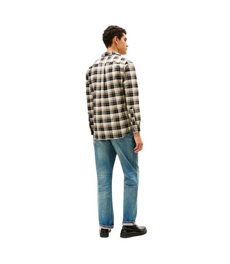 Mens Regular Button-down Shirt Aegean Sea Check Tommy Hilfiger