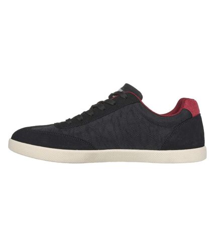 Skechers Mens Placer Vinson Sneakers (Black) - UTFS10492