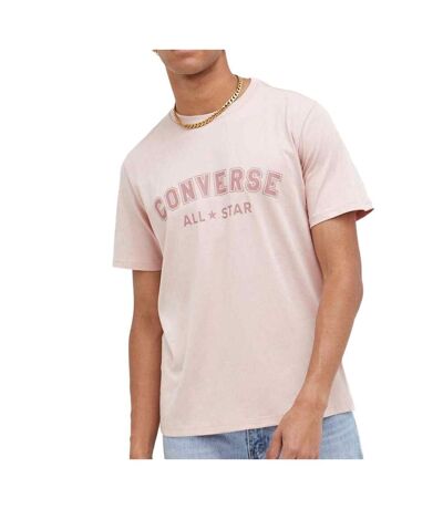 T-shirt Rose Homme Converse Classic - L