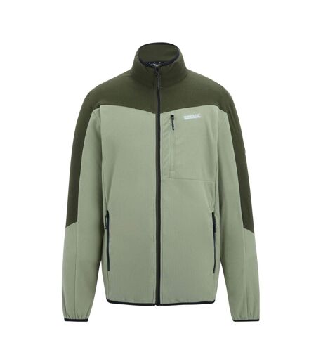 Veste Polaire Freesdale Homme Sauge Clair Kaki Foncé Regatta