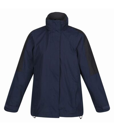 Regatta Womens/Ladies Defender III 3-In-1 Jacket  (Waterproof & Windproof) (Navy/Black) - UTRG1598