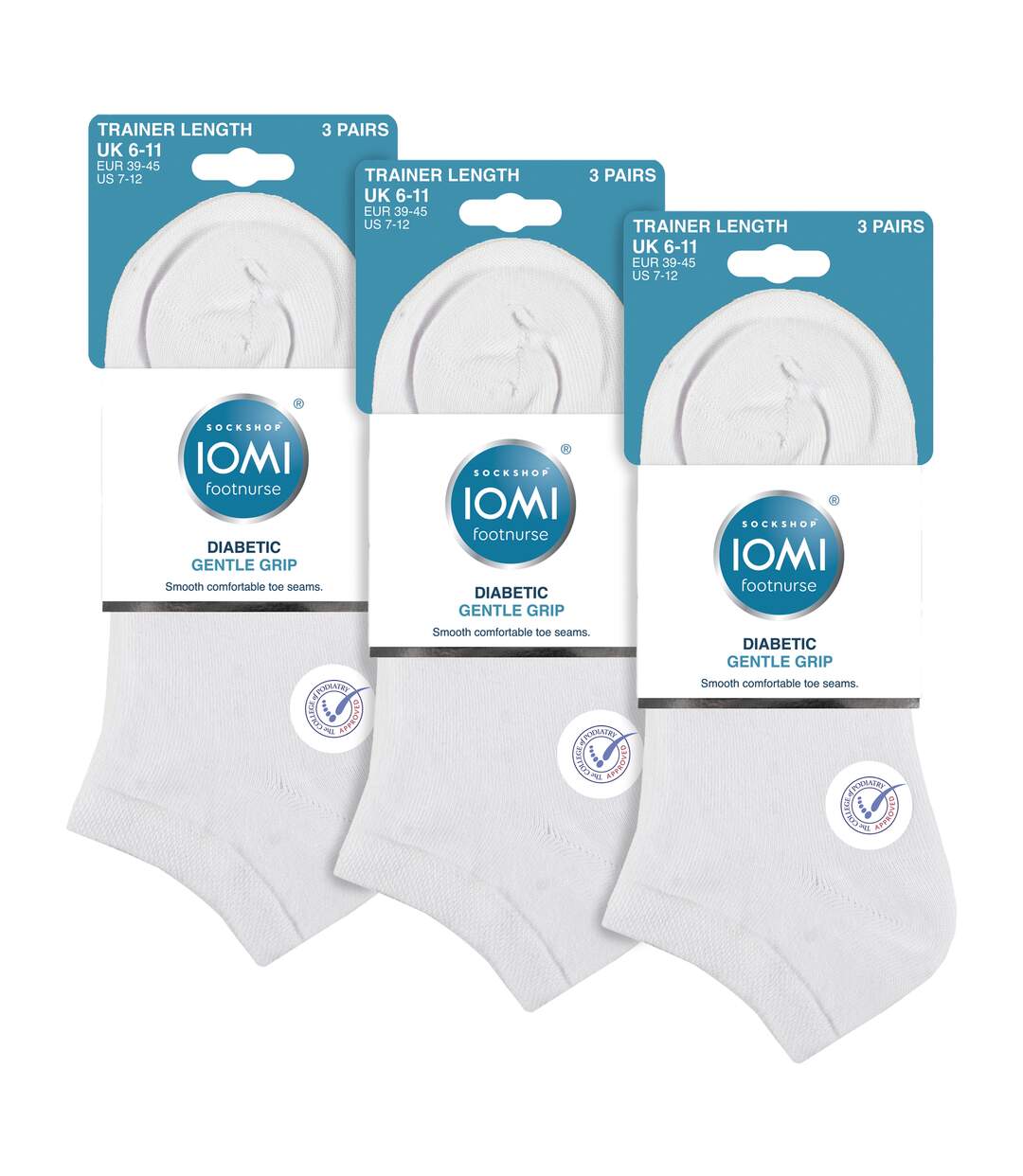 Lot de 9 chaussettes d'entraînement en coton pour hommes-2
