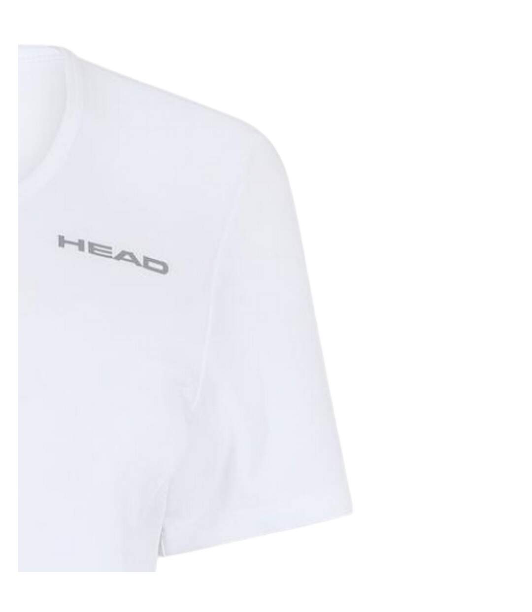 Womens/ladies Technical T-shirt White Head-3