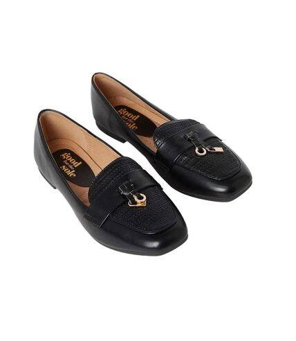 Mocassins lola femme noir Good For The Sole