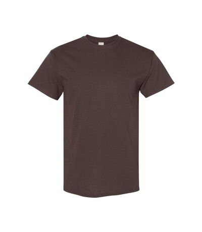 Gildan – Lot de 5 T-shirts manches courtes - Hommes (Marron foncé) - UTBC4807