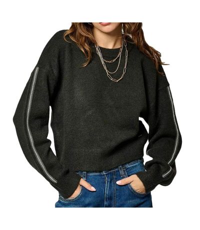 Pull Noir Femme Kaporal Charco - L