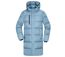 Doudoune longue - Femme - JN1367 - bleu laiteux-1