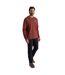 Mens Dillisk Ii Long-sleeved T-shirt Axinite Red Craghoppers-4