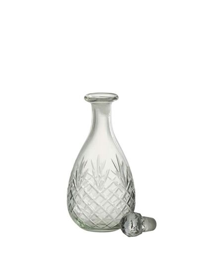 Carafe Design en Verre Faune 26cm Transparent