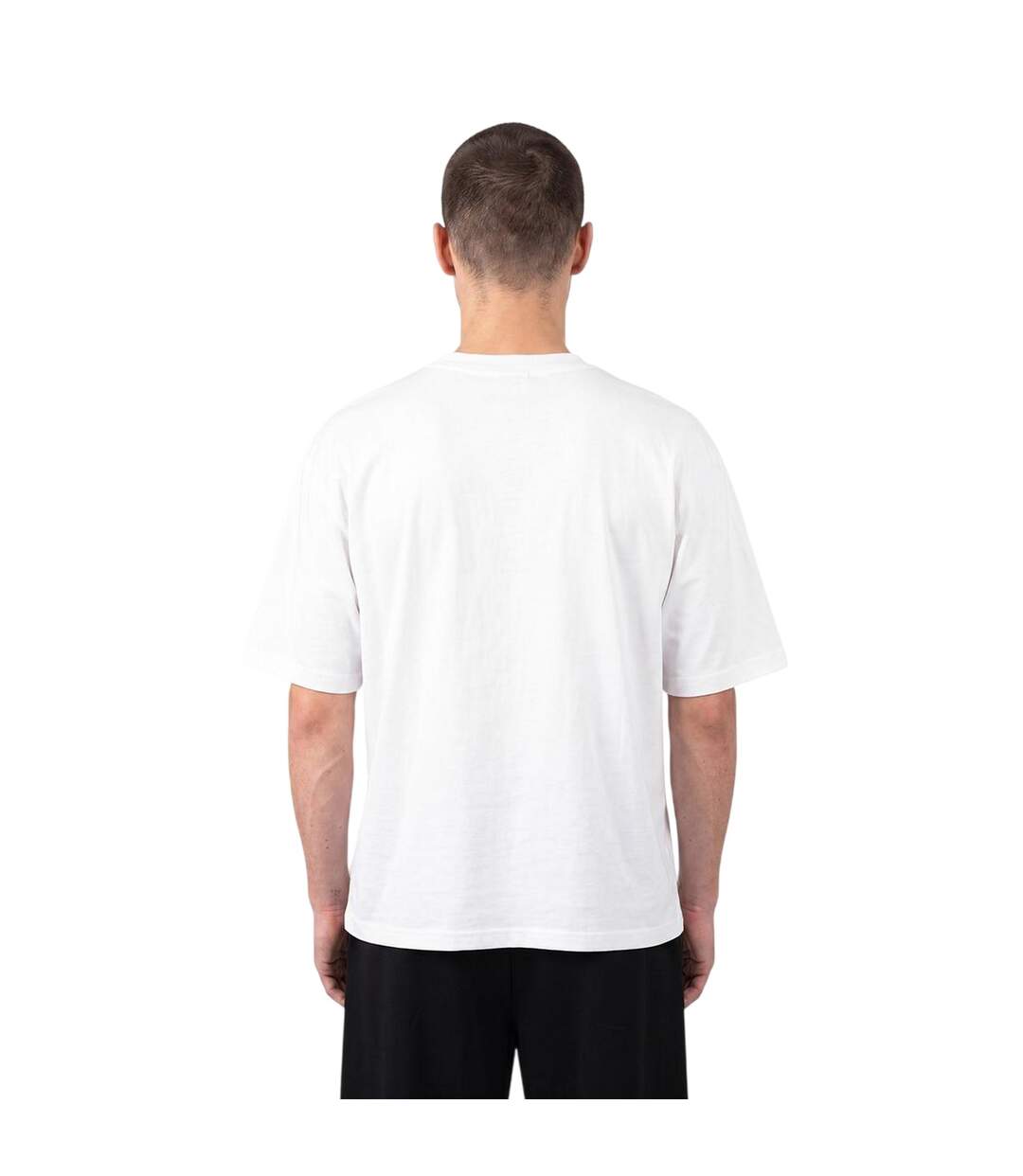 T-shirt Adulte Blanc Casual Classics-3