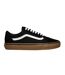 Mens Old Skool Canvas Trainers Black Gum Vans-1