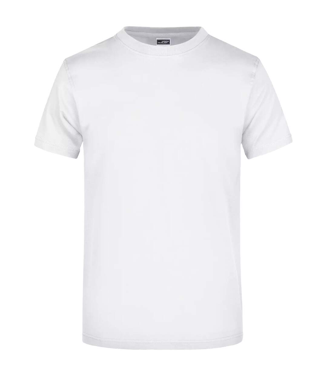 T-shirt Motif/style Uni Homme Blanc James And Nicholson-1