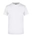 T-shirt Motif/style Uni Homme Blanc James And Nicholson-1