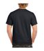 Lot De 5  T-shirts Manches Courtes Hommes Noir Gildan-4