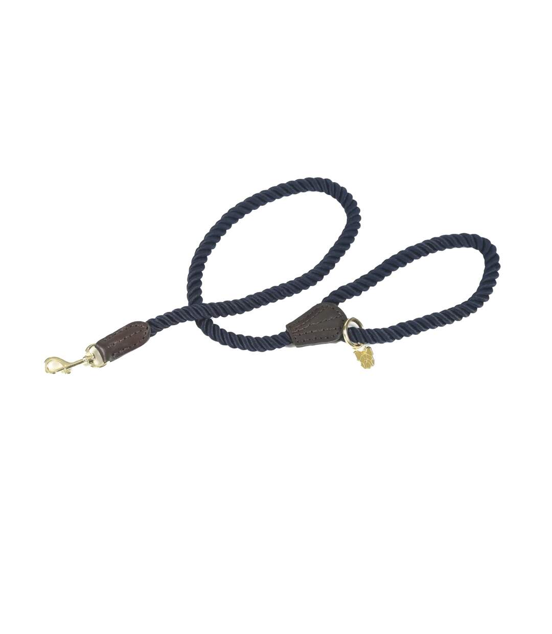 Twisted dog lead one size navy Digby & Fox-1