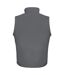 Mens core printable soft shell bodywarmer charcoal/black Result-2