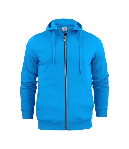 Veste À Capuche Motif/style Uni Homme Bleu Océan Printer