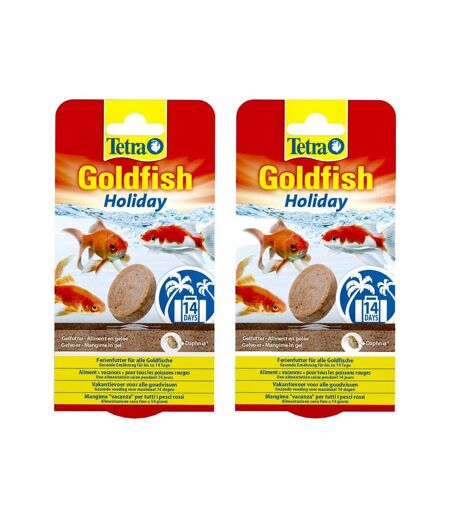 Aliment complet Tetra goldfish holiday 2x12 gr (Lot de 2)