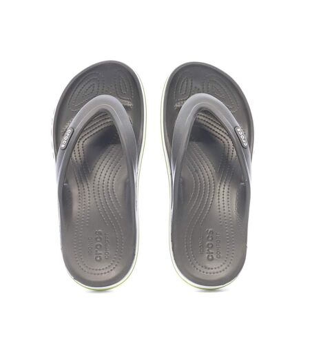 Tongs crocs grises/vertes femme bayaband flip - 36/37