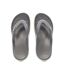 Tongs crocs grises/vertes femme bayaband flip - 36/37-3
