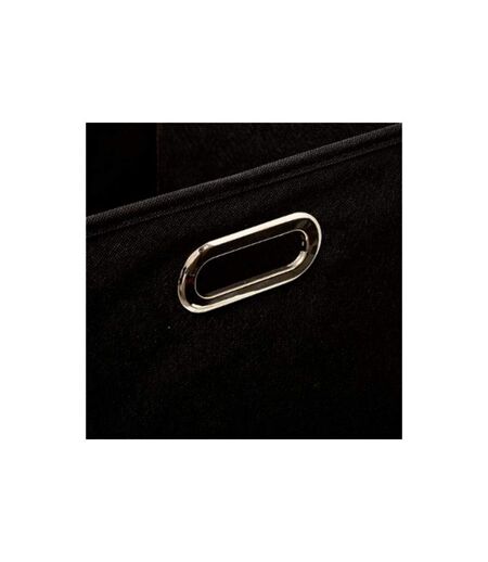 Boîte de Rangement Pliable Premium 31x31cm Noir
