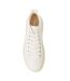 Womens/ladies Canvas Flatform High Top Trainers Cream Vagabond Shoemakers-3