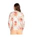 Haut Manches Longues Motif/style Floral Femme Beige Rose Orange PJ Salvage-3