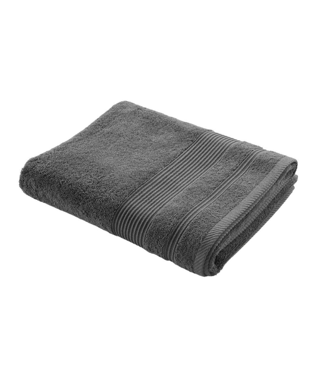 Drap de Bain Tendresse 90x150cm Anthracite-1
