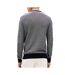 Pull gris clair homme tommy hilfiger pima-2