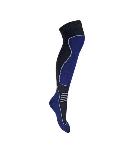 4 Pack Unisex Long Knee High Wool Blend Ski Socks