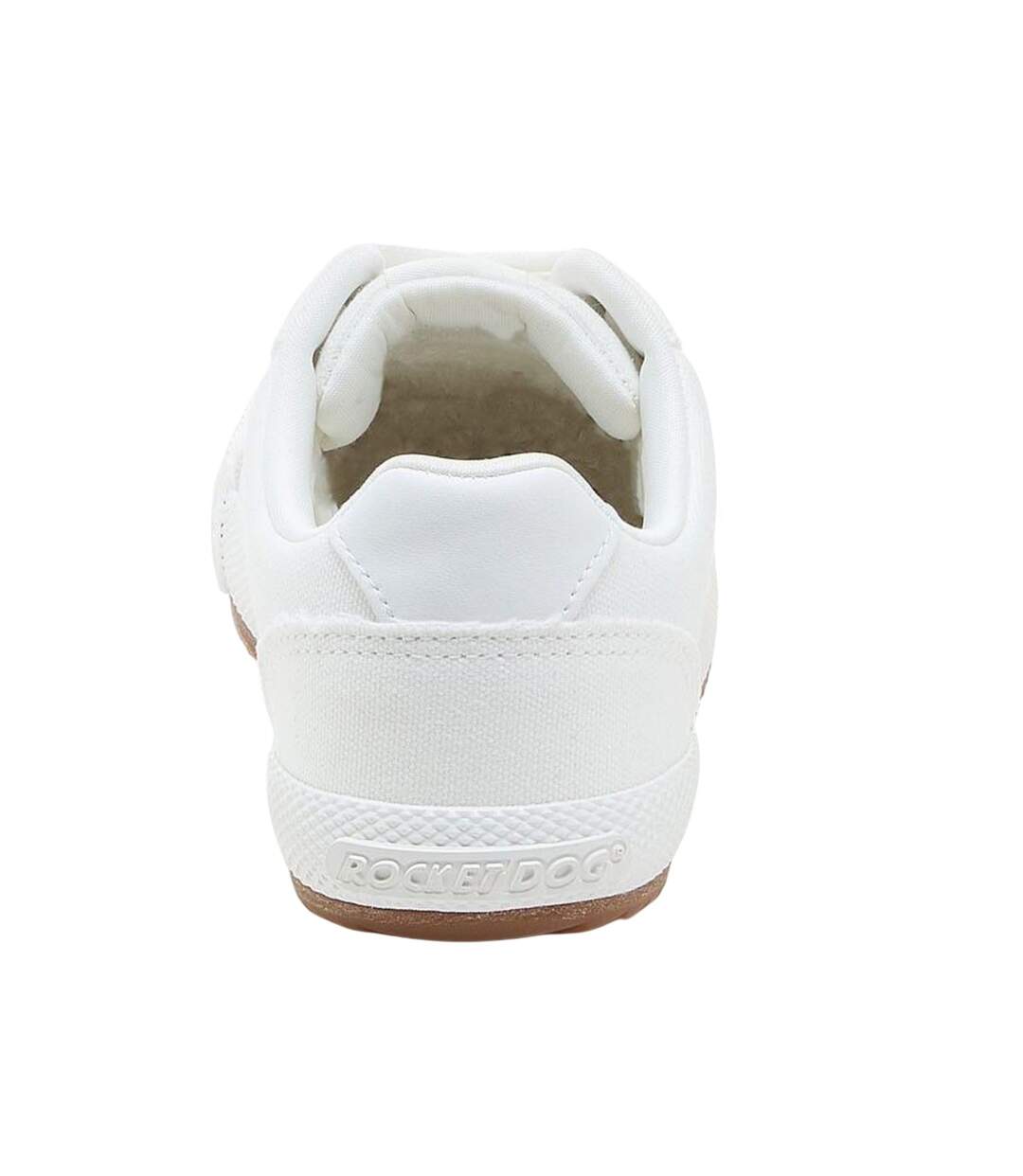 Womens/ladies Cheery Canvas Low Pumps White Rocket Dog-2