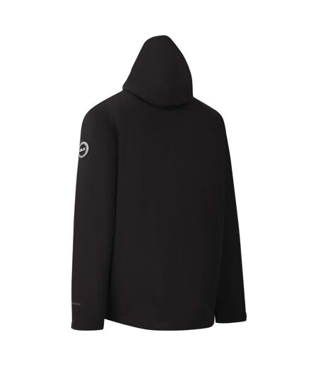 Mens frederic 3 in 1 raincoat black Trespass
