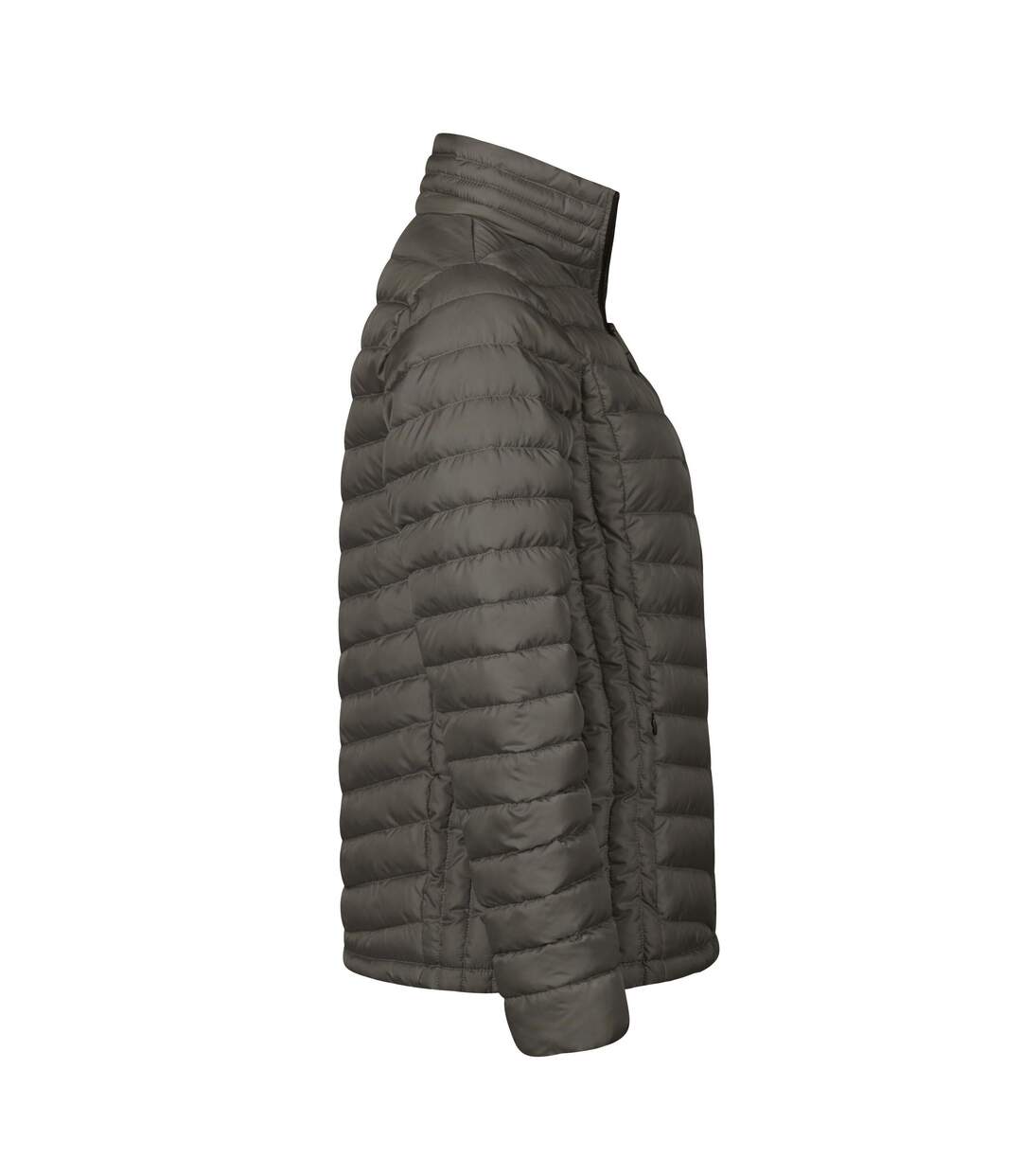 Womens/ladies Padded Zepelin Jacket Shadow Tee Jays-4