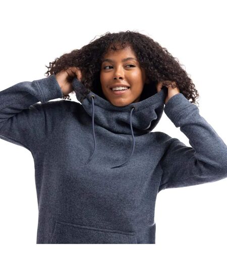 Sweat À Capuche Sabina Femme Bleu De Gris Trespass