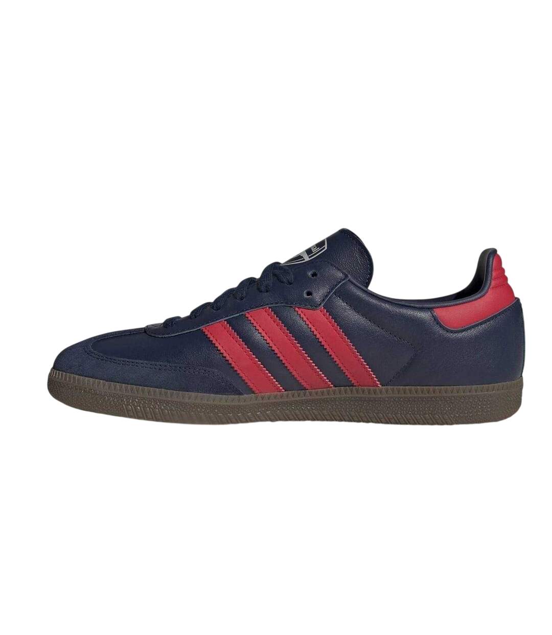 Mens Samba Club Juventus Fc Leather Trainers Indigo Red Gum Adidas-3