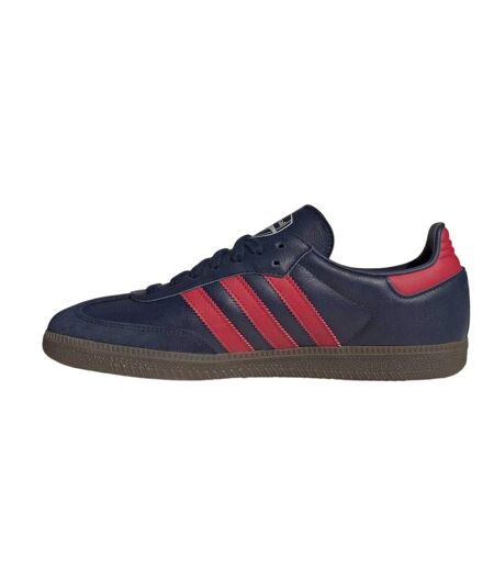 Mens Samba Club Juventus Fc Leather Trainers Indigo Red Gum Adidas