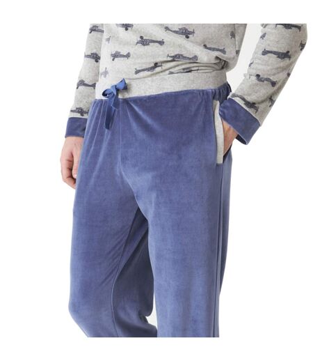 Winter pajamas long sleeve velvet JJBDP5300 men