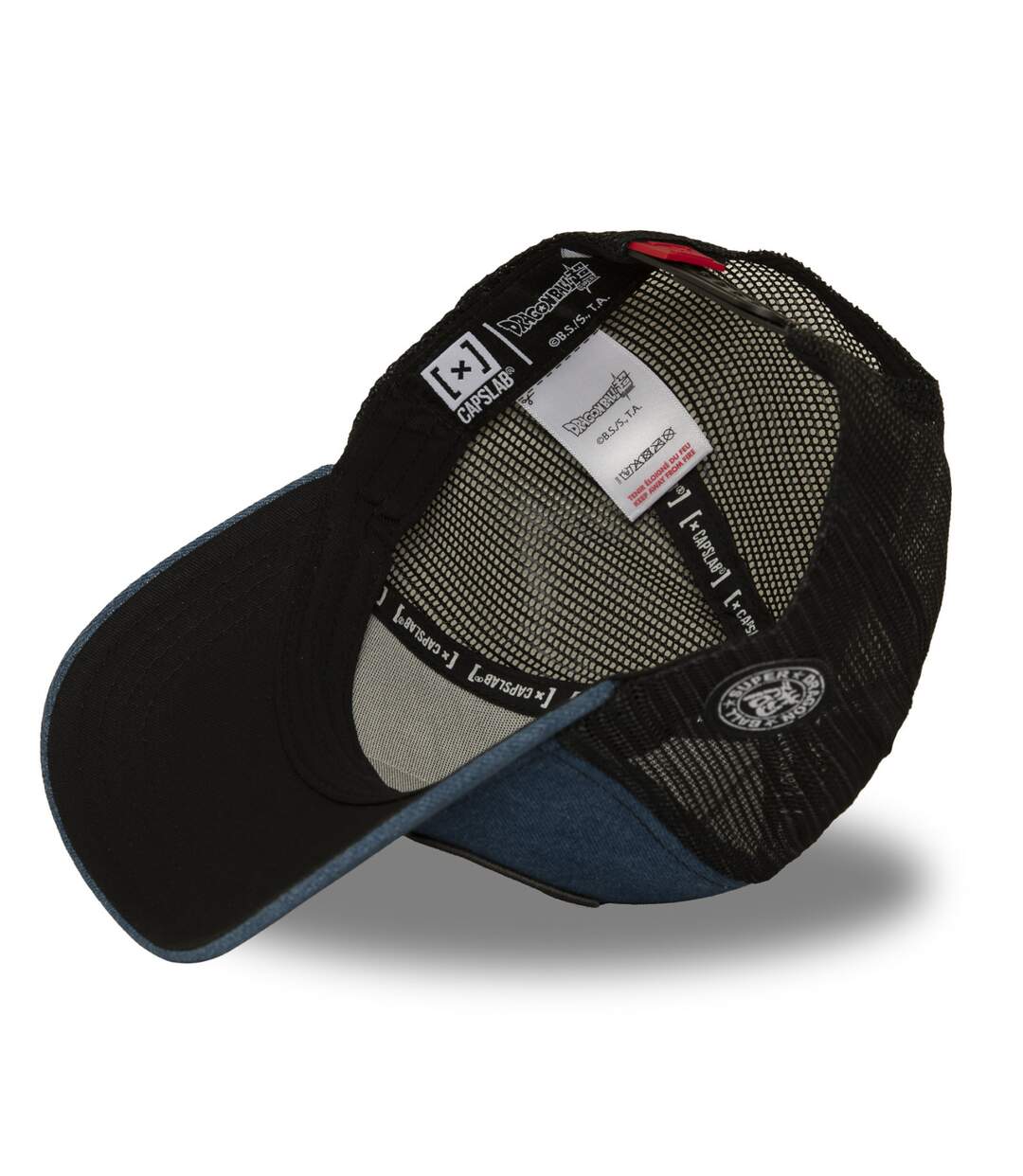 Casquette trucker avec filet et patch Dragon Ball Super Trunks Capslab-5