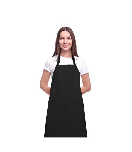 Seasons Khana Cotton Full Apron (Solid Black) (One Size) - UTPF3919